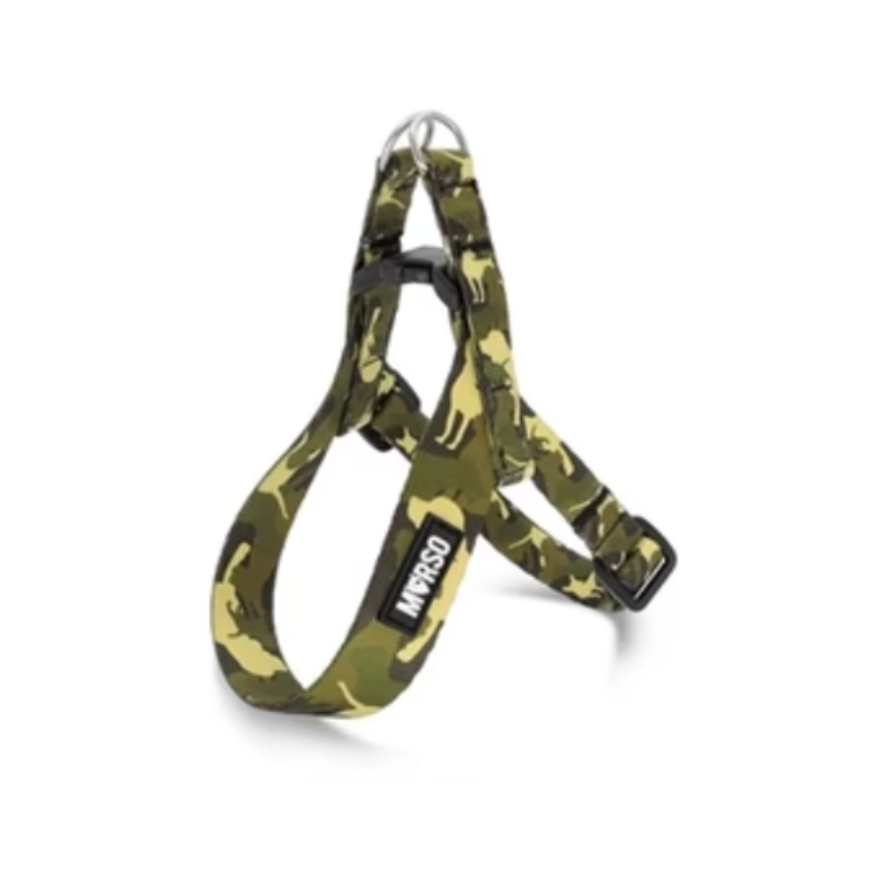 Morso Mini-Hundegeschirr Einstellbar Recycelt Vollmetall Braun